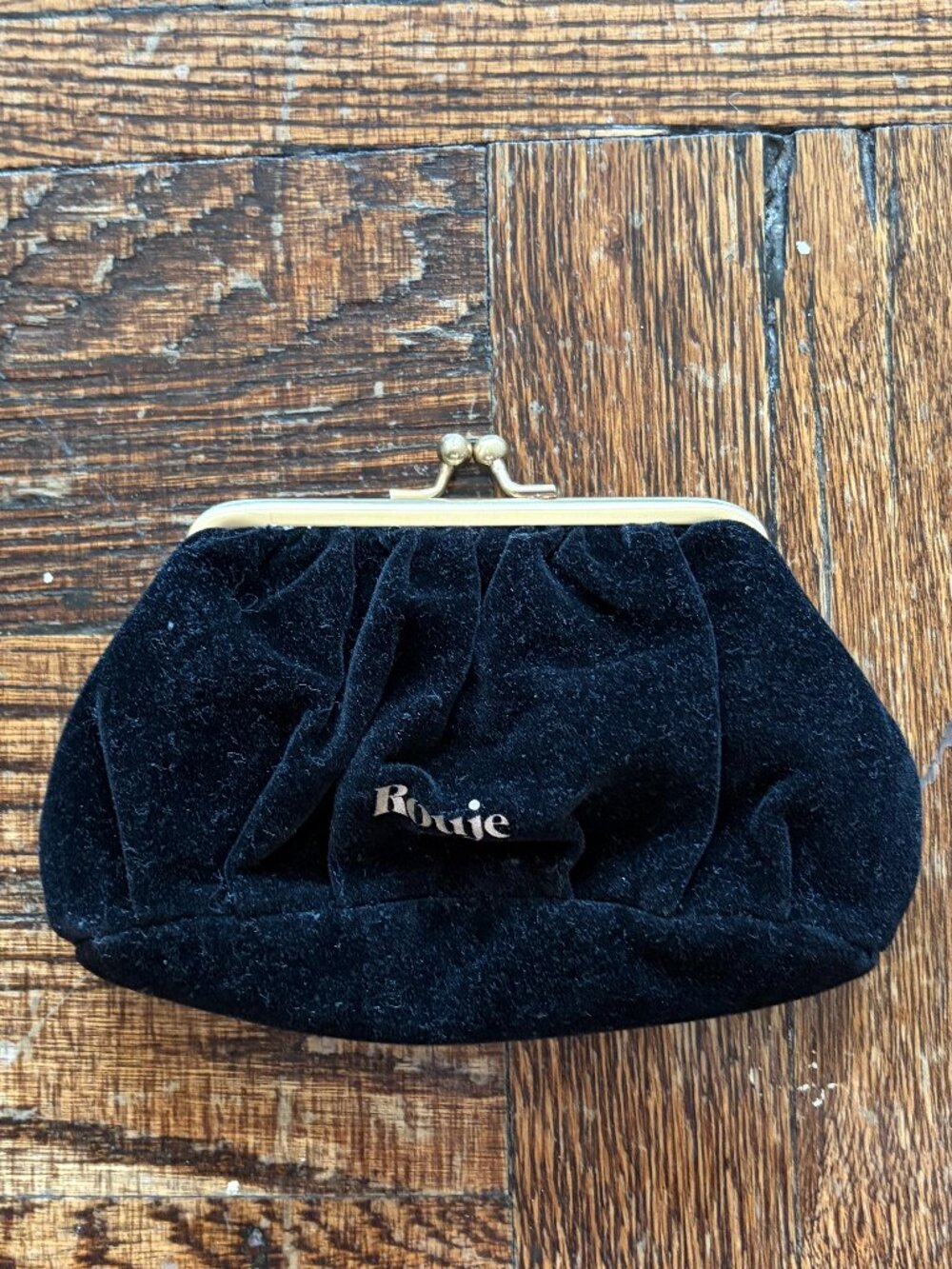 Rouje Makeup Pouch - Black Velvet
